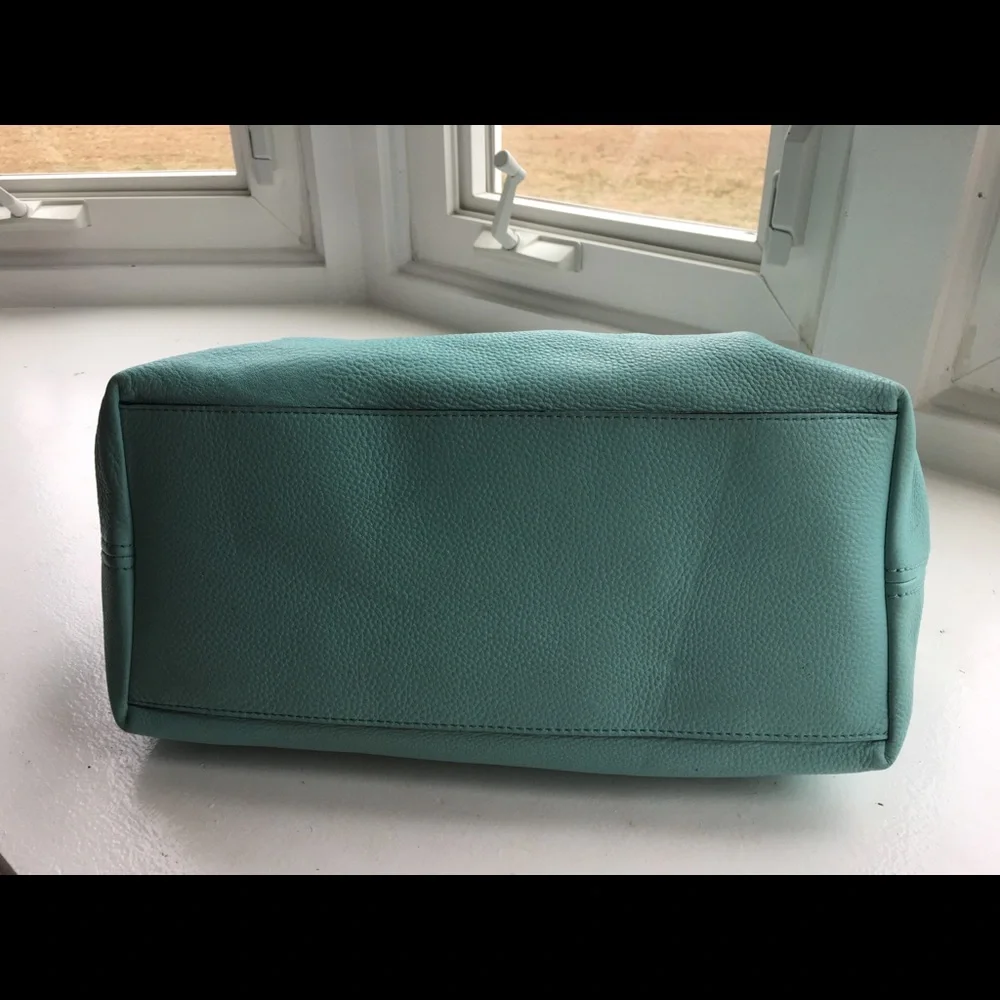 kate spade Aqua/Turquoise Leather Hobo Bag